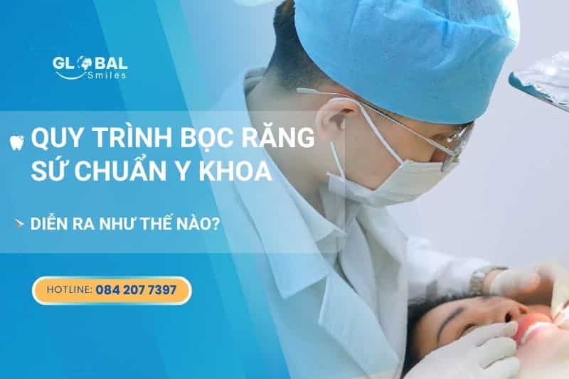 Quy trình bọc răng sứ chuẩn y khoa sẽ diễn ra như thế nào?
